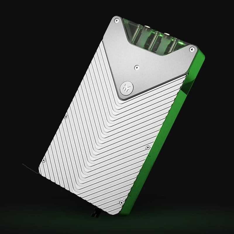 EK-Quantum Vector FE RTX 3090 Ti sidabrinė nugarinė plokštė