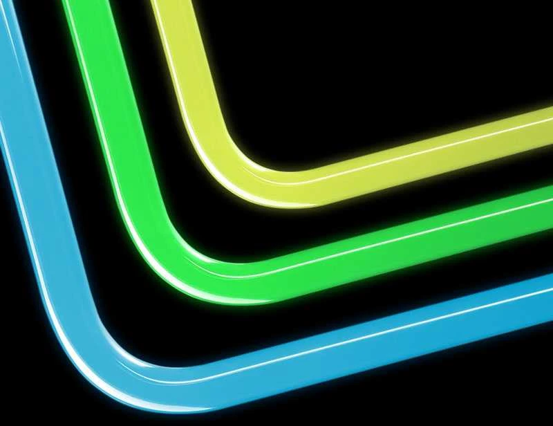 Ek Water Blocks Ek Vanduo Blocks EK Vanduo blokeliai EK-Loop kietas vamzdelis 14/10 mm akrilas, sulenktas 90 laipsnių kampu ir Ø 80 cm, 6 vnt.