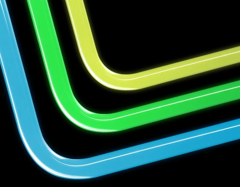 Ek Water Blocks Ek Vanduo Blocks EK Vanduo blokeliai EK-Loop kietas vamzdelis 14/10 mm akrilas, sulenktas 90 laipsnių kampu ir Ø 80 cm, 6 vnt.