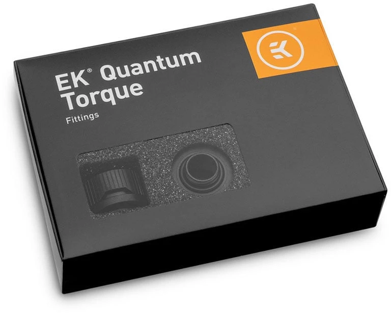 Ek Water Blocks EKWB EK-Quantum Torque HDC-16 suspaudimo tvirtinimo kietieji vamzdeliai, 16 mm OD (6 pakuotės)