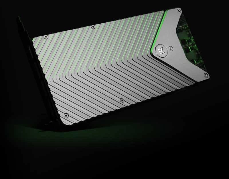 Ek Water Blocks Ek Vanduo Blocks EK Vanduo Blocks EK-Quantum Vector FE RTX 3080 Backplate – Sidabrinis