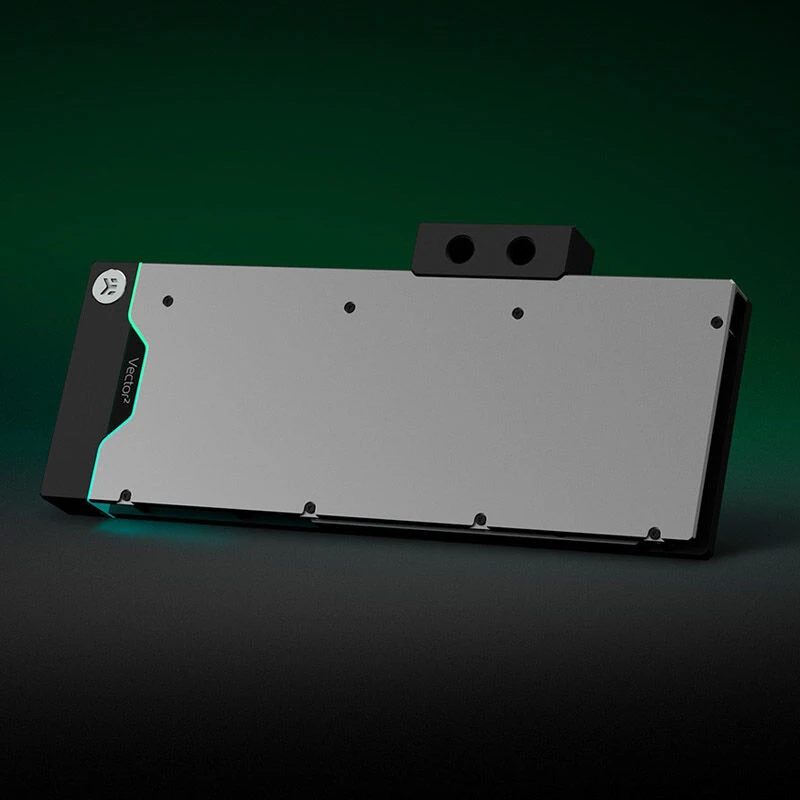 Ek Water Blocks Ek Vanduo Blocks EK Vanduo Blocks EK-Quantum Vector² XC3 RTX 3080/90 Backplate – sidabrinis