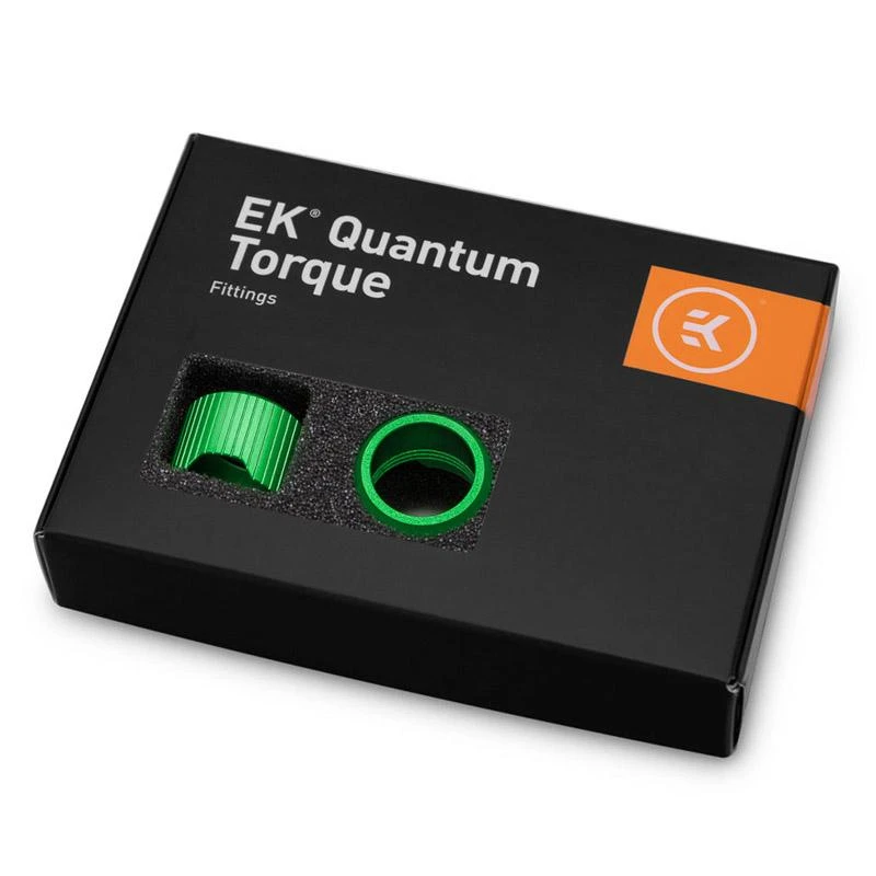 EK-Quantum Torque STC žalia suspaudimo veržlė dėžutėje