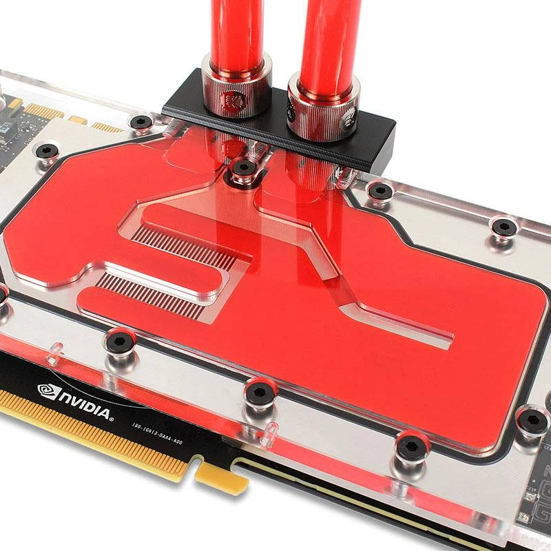 Ek Water Blocks EK Vanduo Blocks EK CryoFuel Solid Premix scarlet raudona 1000 ml