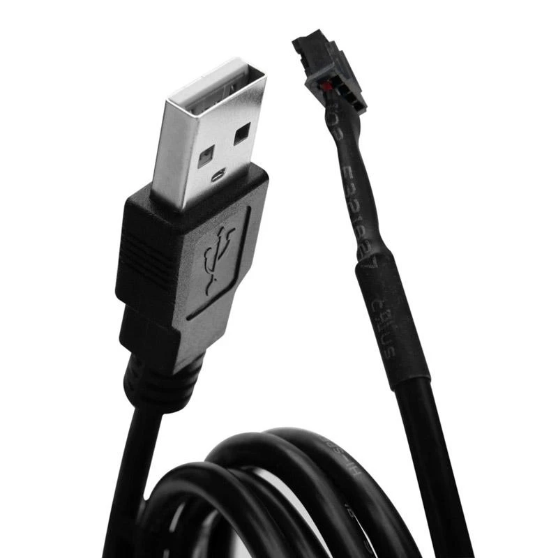 Ek Water Blocks EK Vanduo Blocks EK-Loop Connect externes USB Kabelis - 1m juoda