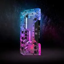 Ek Water Blocks „Ek Vanduo Blocks EK Vanduo Blocks EK-Mana G2 PC-O11D EVO ARGB“ paskirstymo plokštė, D5, D-RGB (akrilinis)