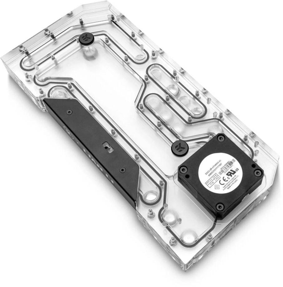Ek Water Blocks „Ek Vanduo Blocks EK Vanduo Blocks EK-Mana G2 PC-O11D EVO ARGB“ paskirstymo plokštė, D5, D-RGB (akrilinis)