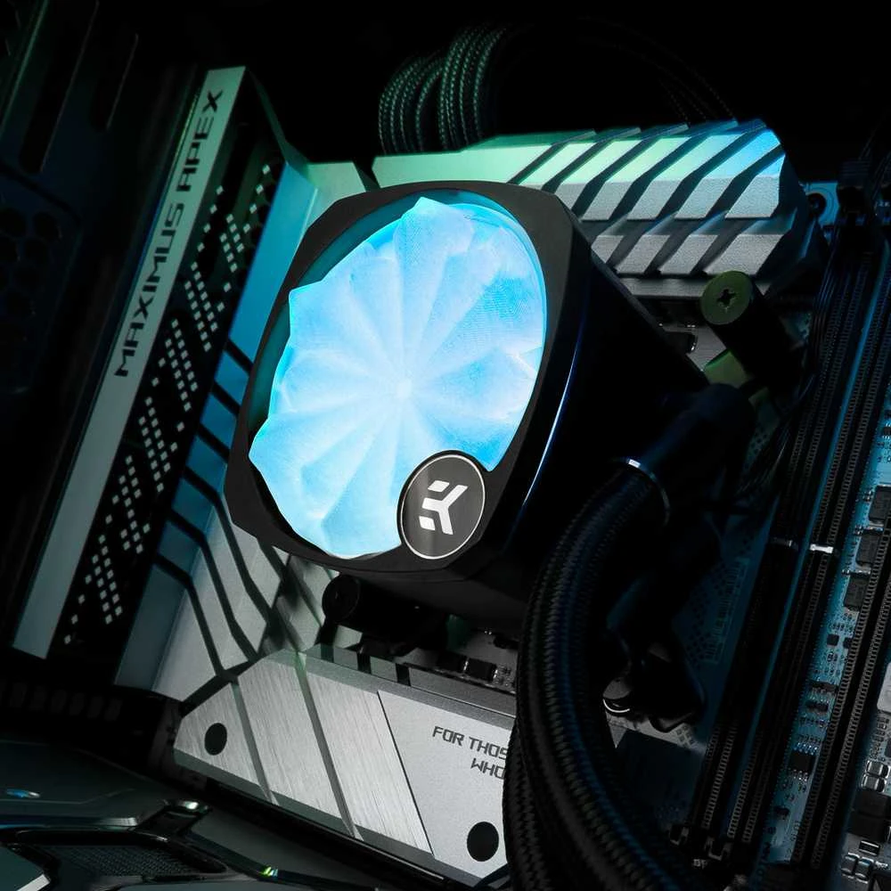 EK-Nucleus AIO Creator Kit dangtelis su LED šviesomis