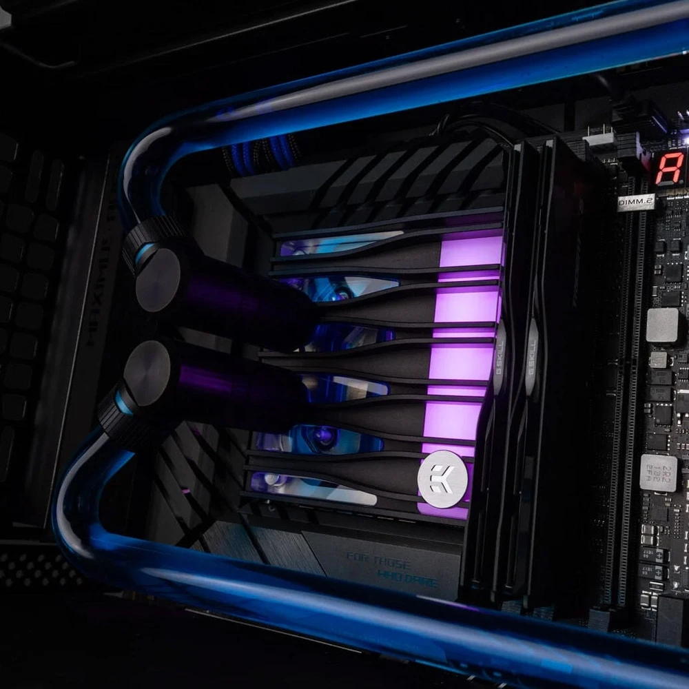 Ek Water Blocks EK vandens blokai EK Vanduo blokai EK-Quantum Velocity² Direct Die D-RGB® 1700 Core Edition