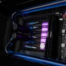 EK-Quantum Velocity² vandens blokas su RGB apšvietimu