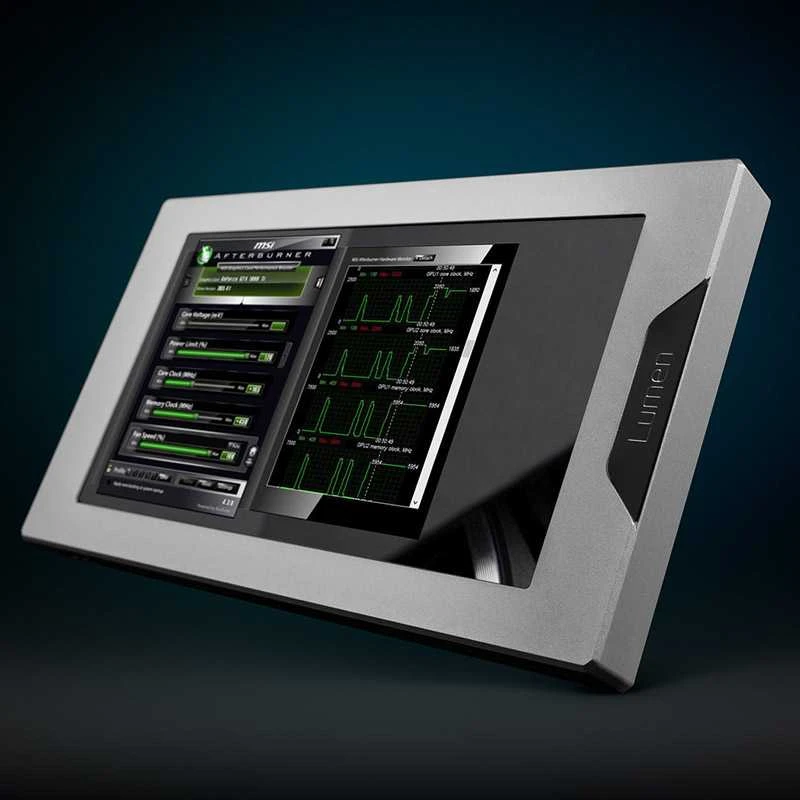 Ek Water Blocks Ek Vanduo Blocks EK Vanduo Blocks EK-Quantum Lumen 7" LCD - sidabrinė