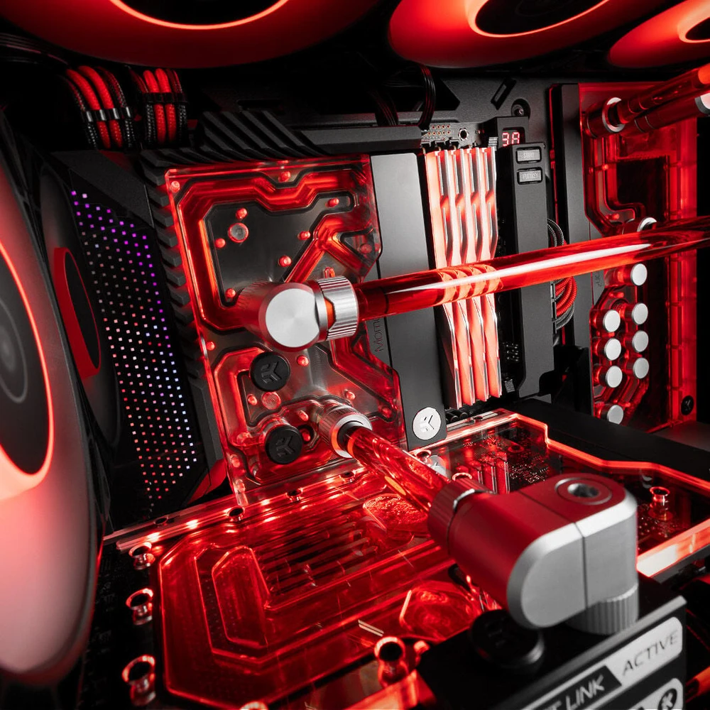 Ek Water Blocks EK vandens blokai EK Vanduo blokai EK-Quantum Momentum² ROG Maximus Z790 Extreme D-RGB (akrilinis)