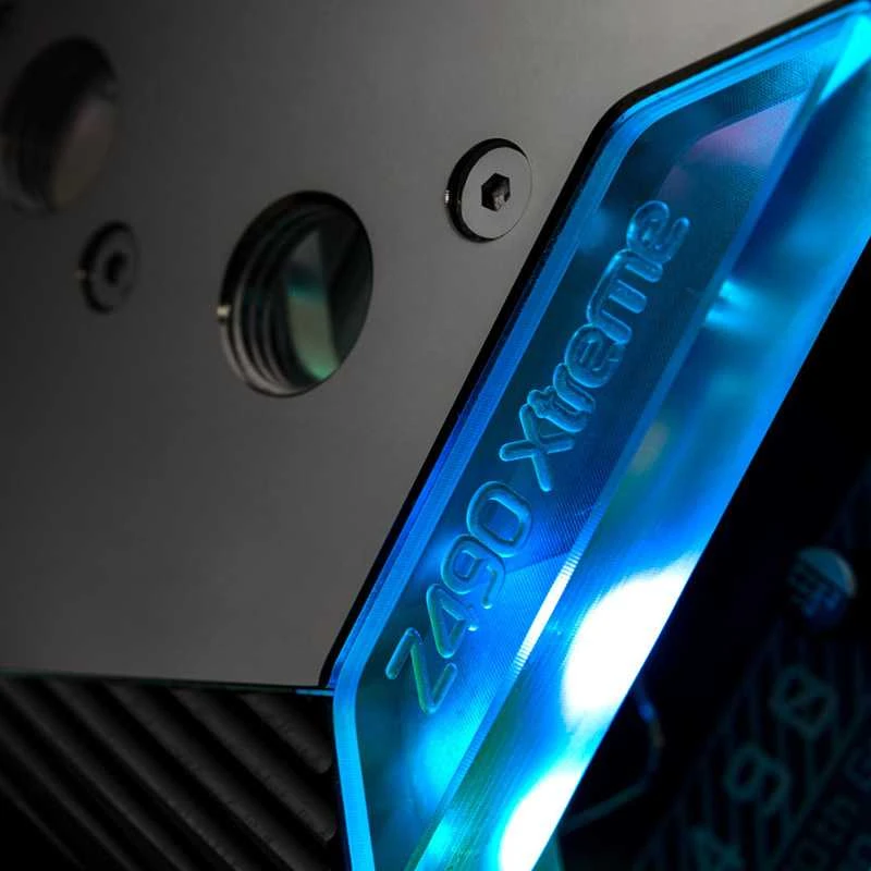 Ek Water Blocks Ek Vanduo Blocks EK Vanduo Blocks EK-Quantum Momentum AORUS Z490 Xtreme D-RGB (akrilas)