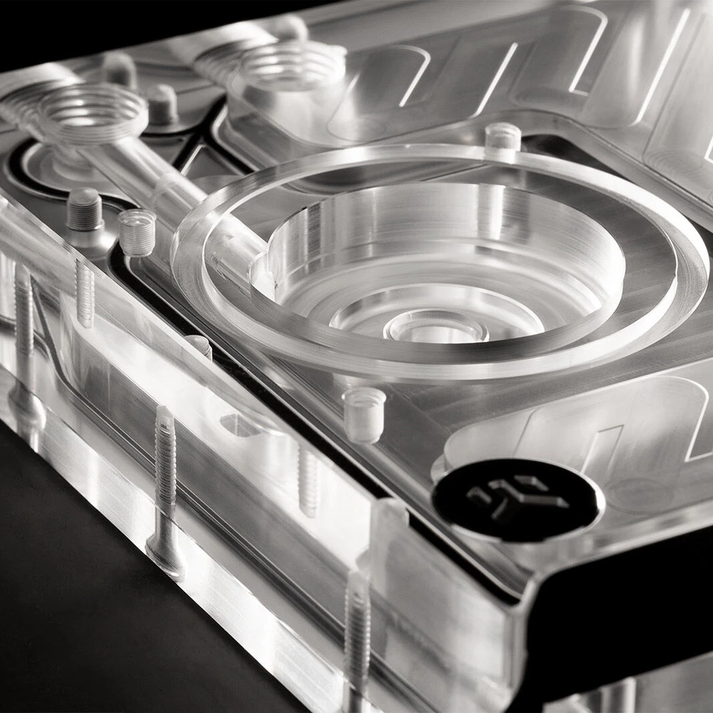 Ek Water Blocks EK vandens blokai EK Vanduo blokai EK-Quantum Kinetic3 FLT D5 PWM rezervuaro-siurblio derinys Ø 120 mm, D-RGB, akrilas