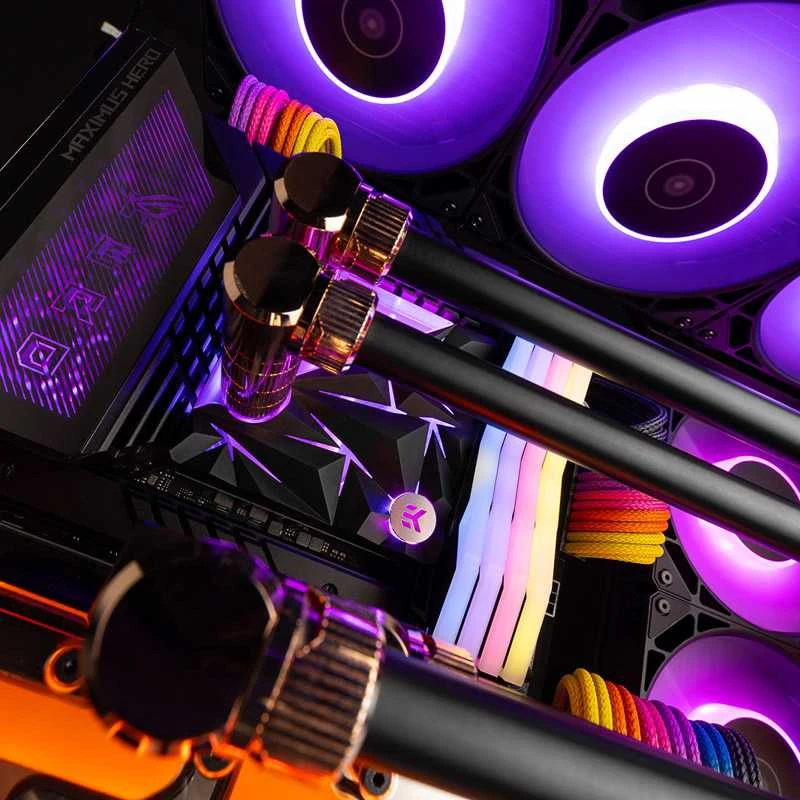 Ek Water Blocks Ek Vanduo Blocks EK Vanduo Blocks EK-Quantum Velocity² Edge D-RGB – 1700 Juodas Special Edition
