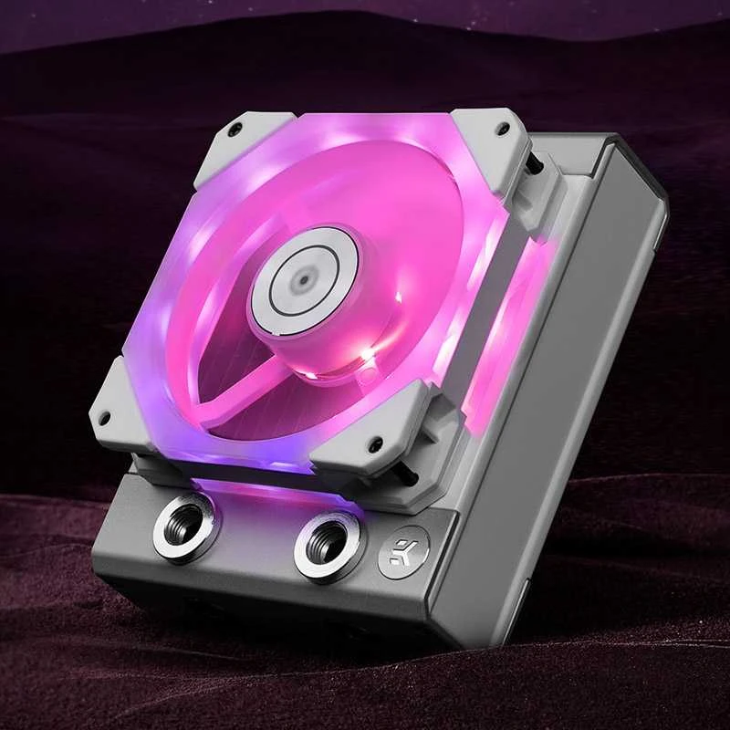 Ek Water Blocks Ek Vanduo Blocks EK Vanduo Blocks EK-Quantum Impulse 120 D-RGB PWM korpuso ventiliatorius – 120mm, baltos spalvos