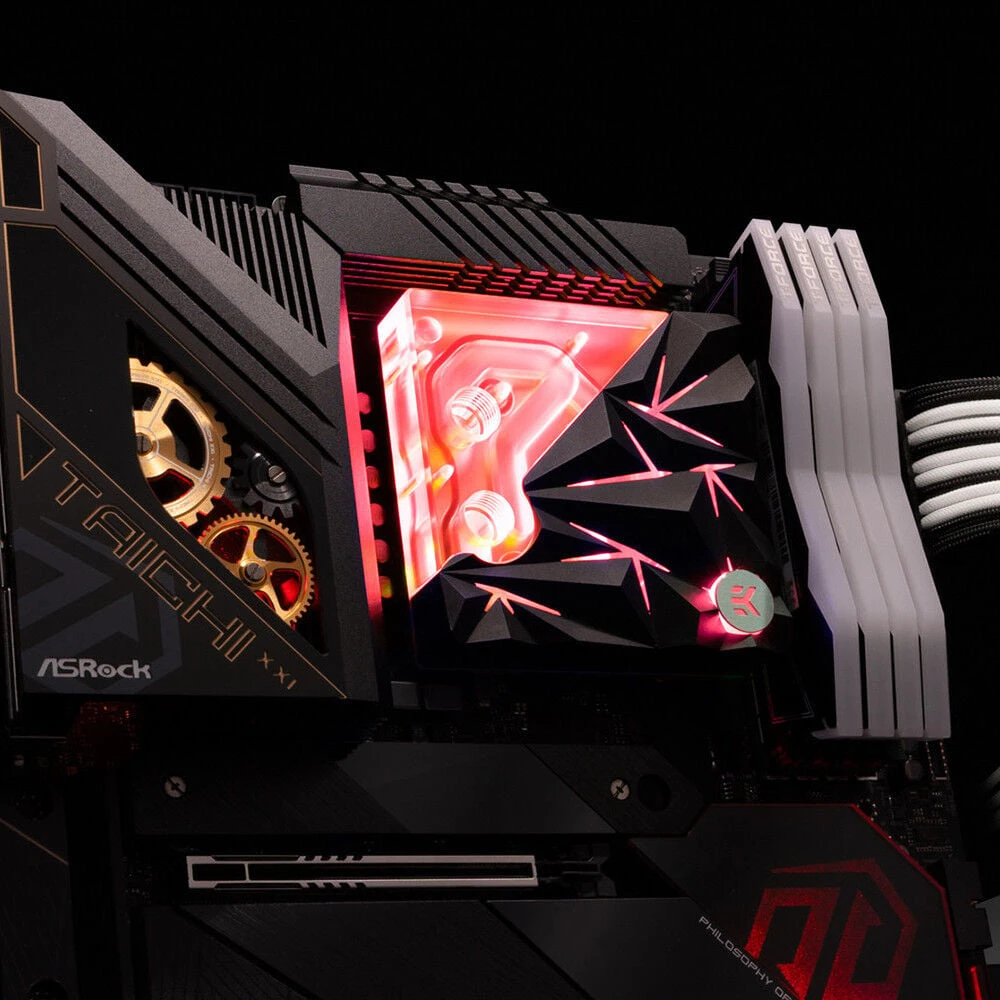 Ek Water Blocks Ek Vanduo Blocks EK Vanduo Blocks EK-Quantum Velocity² Edge D-RGB – 1700 Juodas Special Edition