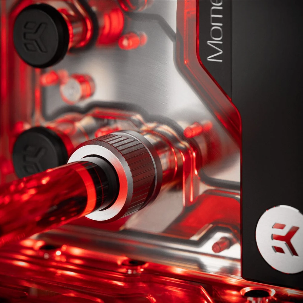 Ek Water Blocks EK vandens blokai EK Vanduo blokai EK-Quantum Momentum² ROG Maximus Z790 Extreme D-RGB (akrilinis)