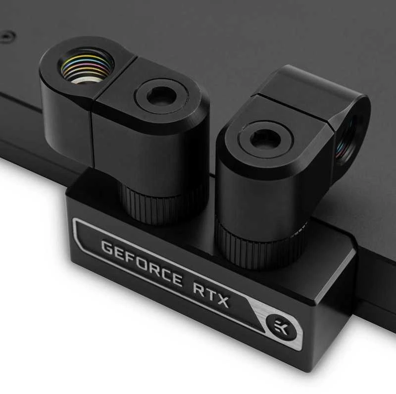 Ek Water Blocks Ek Vanduo Blocks EK Vanduo Blocks EK-Quantum Torque G1/4 colio dvigubas prailginimas, offset MF 21 &8211; juodas