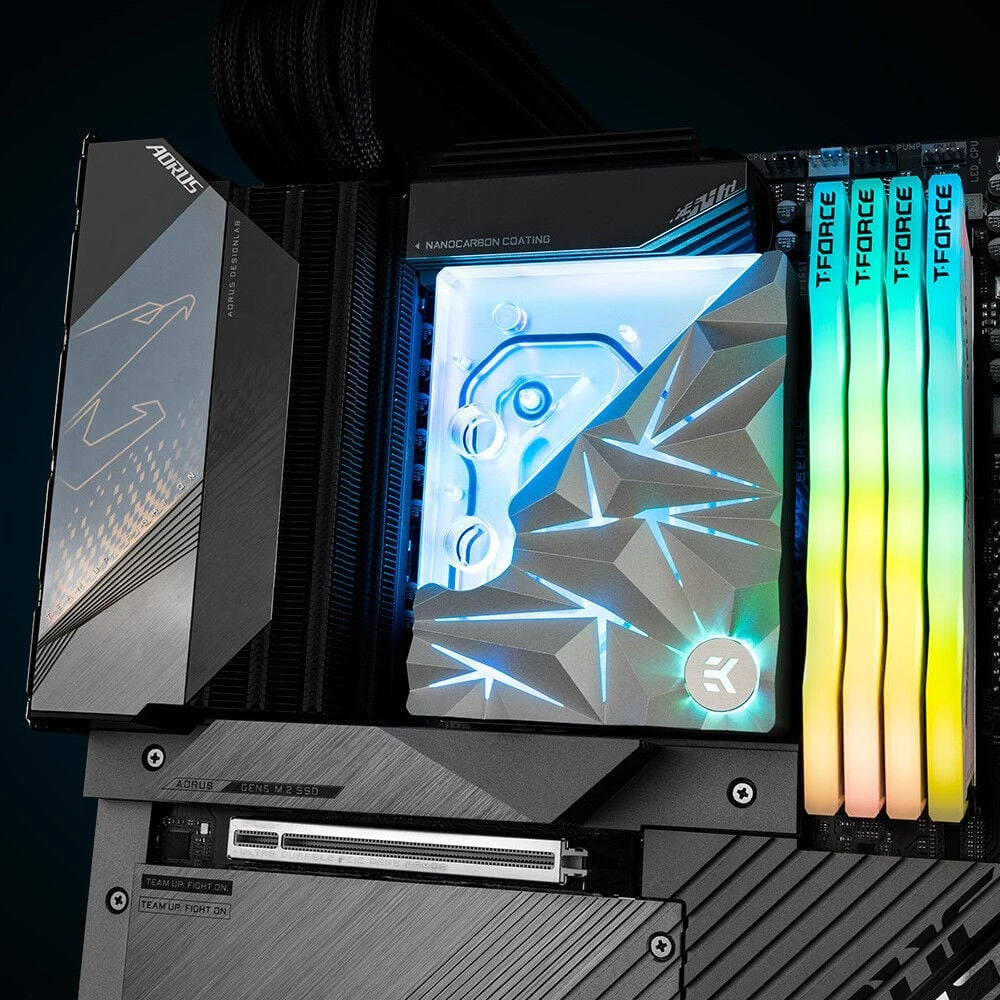 Ek Water Blocks Ek Vanduo Blocks EK Vanduo Blocks EK-Quantum Velocity² Edge D-RGB (AM5 Sidabrinis Special Edition)