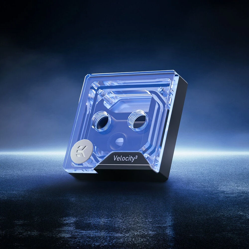 Ek Water Blocks EK vandens blokai EK Vanduo blokai EK-Quantum Velocity³ 1700/1851/AM5® akrilas