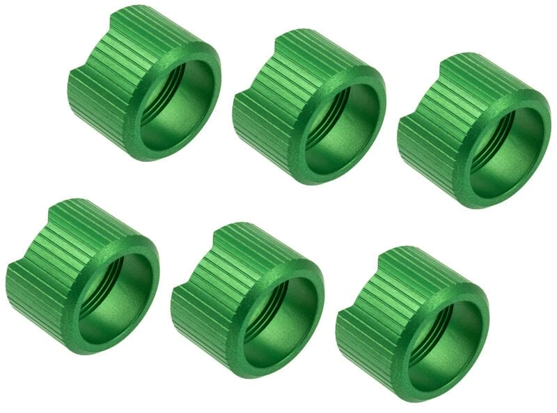 Ek Water Blocks EK Vanduo Blocks EK-Quantum Torque suspaudimo žiedai 6 vnt. STC 16 - žalia