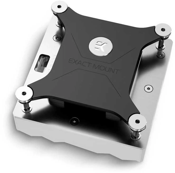 Ek Water Blocks EK vandens blokai EK Vanduo blokai EK-Quantum Velocity² Edge D-RGB® 1700 Sidabrinis Special Edition