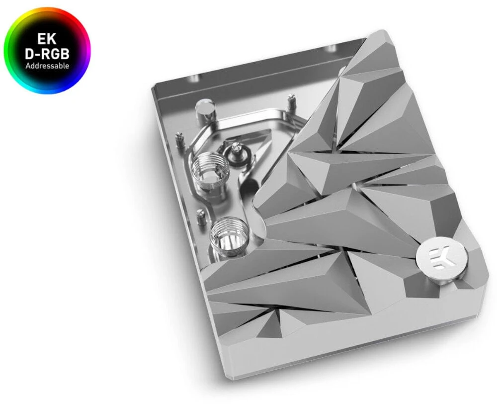 Ek Water Blocks Ek Vanduo Blocks EK Vanduo Blocks EK-Quantum Velocity² Edge D-RGB (AM5 Sidabrinis Special Edition)