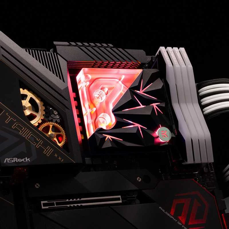 EK-Quantum Velocity² Edge D-RGB procesoriaus blokas su apšvietimu