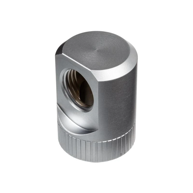 EK-Quantum Torque 90° adapteris titano spalvos