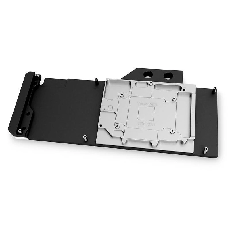 RTX 3070 aušinimo blokas - juodas acetal ir nikelio paviršius