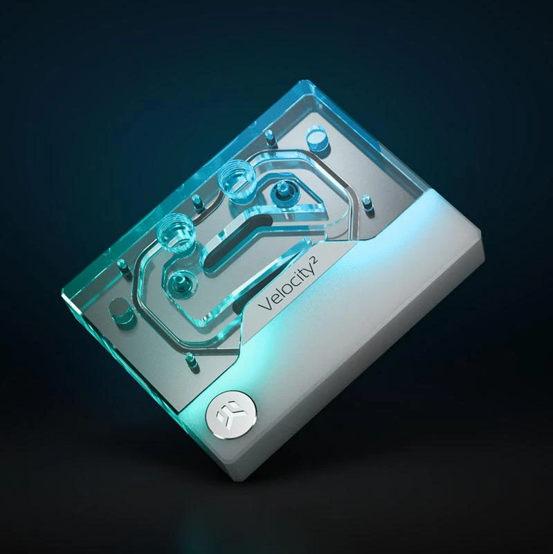 Ek Water Blocks EK vandens blokai EK Vanduo blokai EK-Quantum Velocity² D-RGB (AM5 Baltas leidimas)