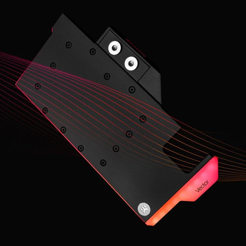 EK-Quantum Vector RX 6800XT/6900XT aušinimo blokas su RGB