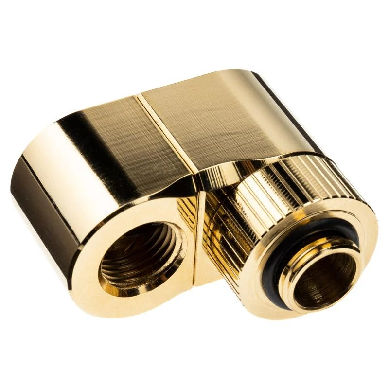 Ek Water Blocks EK Vanduo Blocks EK-Quantum Torque Double Rotary Offset 21 - auksinė