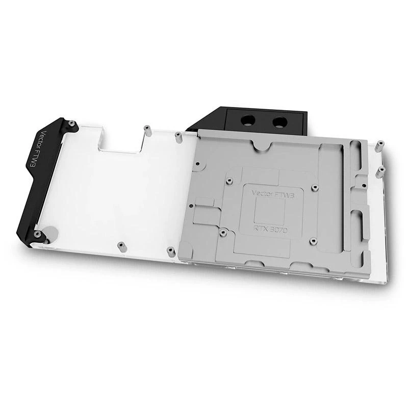 EK-Quantum Vector FTW3 RTX 3070 aušintuvas iš viršaus