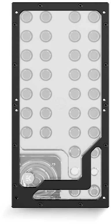 Ek Water Blocks EK vandens blokai EK Vanduo blokai EK-QuantumX kilpos Distroplate D5 PWM – juodas