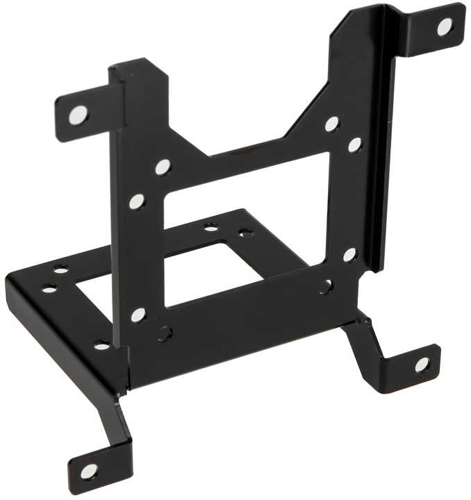 Ek Water Blocks „Ek Vanduo Blocks EK Vanduo Blocks EK-UNI“ siurblio laikiklis (120 mm ventiliatoriui) – vertikalus