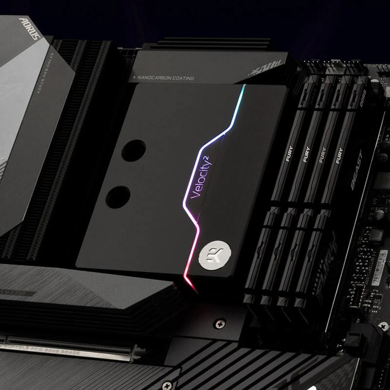 EK-Quantum Velocity² procesoriaus aušintuvas su RGB apšvietimu