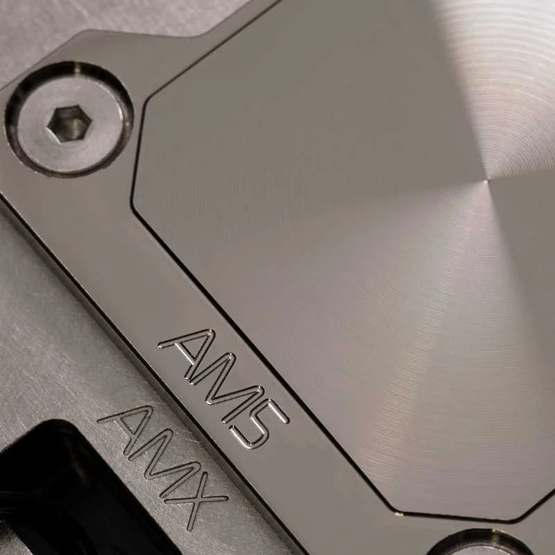 Ek Water Blocks Ek Vanduo Blocks EK vandens blokai EK-Quantum Velocity² D-RGB (AM5), nikelio ir acetalo spalvos