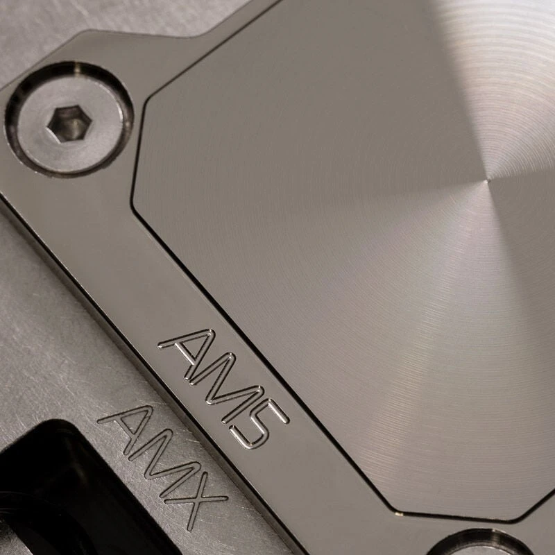 Ek Water Blocks Ek Vanduo Blocks EK vandens blokai EK-Quantum Velocity² D-RGB (AM5), nikelio ir acetalo spalvos