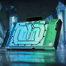 Ek Water Blocks Ek Vanduo Blocks EKWB EK-Quantum Vector3 Suprim RTX 5090 GPU vandens aušintuvas, D-RGB, galinė plokštė - akrilas