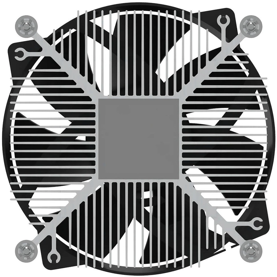 EKL 22225 procesoriaus aušintuvas, lizdas LGA 17XX / 1851, 92 mm PWM – 65 W TDP
