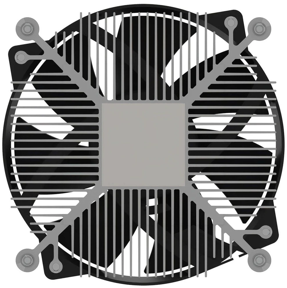 EKL 22226 procesoriaus aušintuvas, Sockel LGA 17XX / 1851, 92 mm PWM – 35 / 65 W TDP