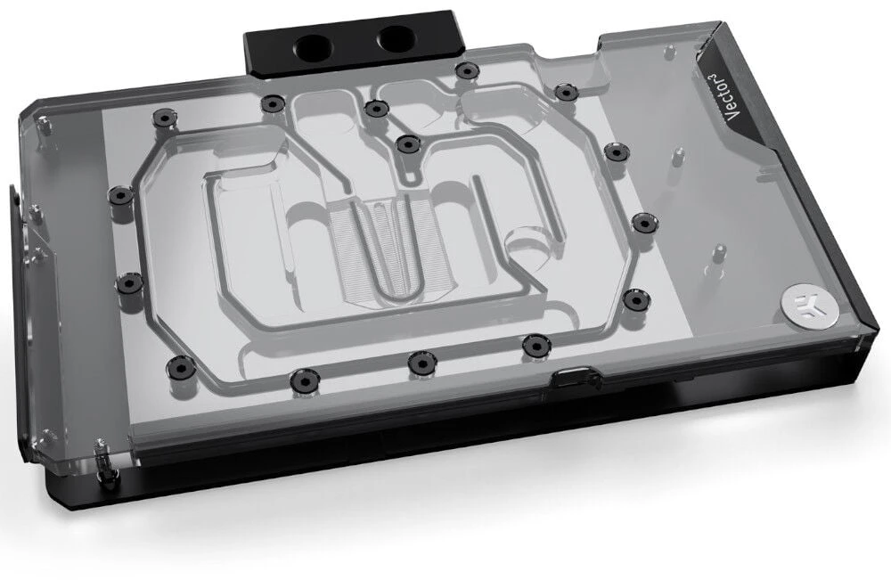 Ek Water Blocks Ek Vanduo Blocks EKWB EK-Quantum Vector3 Suprim RTX 5090 GPU vandens aušintuvas, D-RGB, galinė plokštė - akrilas