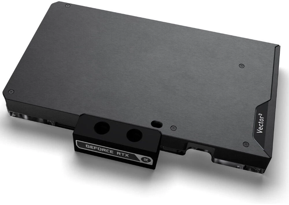 Ek Water Blocks Ek Vanduo Blocks EKWB EK-Quantum Vector3 Suprim RTX 5090 GPU vandens aušintuvas, D-RGB, galinė plokštė - akrilas