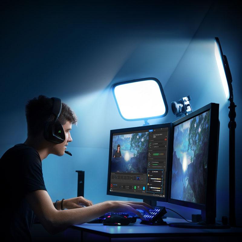 Elgato Key Light 2800 Lumens šviestuvas transliuotojui