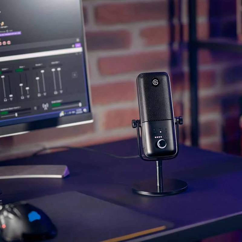 Kondensatorinis transliavimo mikrofonas Elgato Wave:3