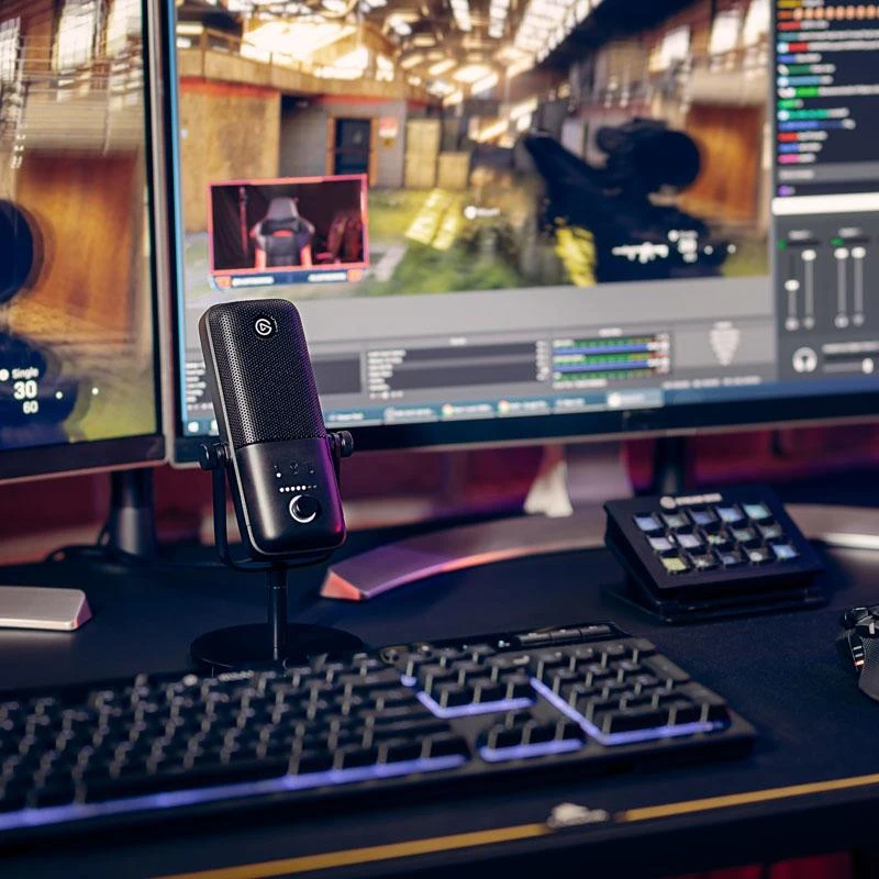 Kondensatorinis transliavimo mikrofonas Elgato Wave:3