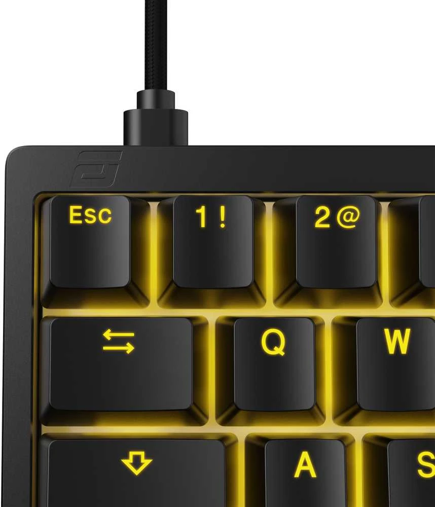 Endgame Gear Endgame KB65HE Hall Effect - US išdėstymas - Hot-Swappable Gateron KS-37B Switches - Juodas (Juoda) Magnetinė Žaidimų Klaviatūra