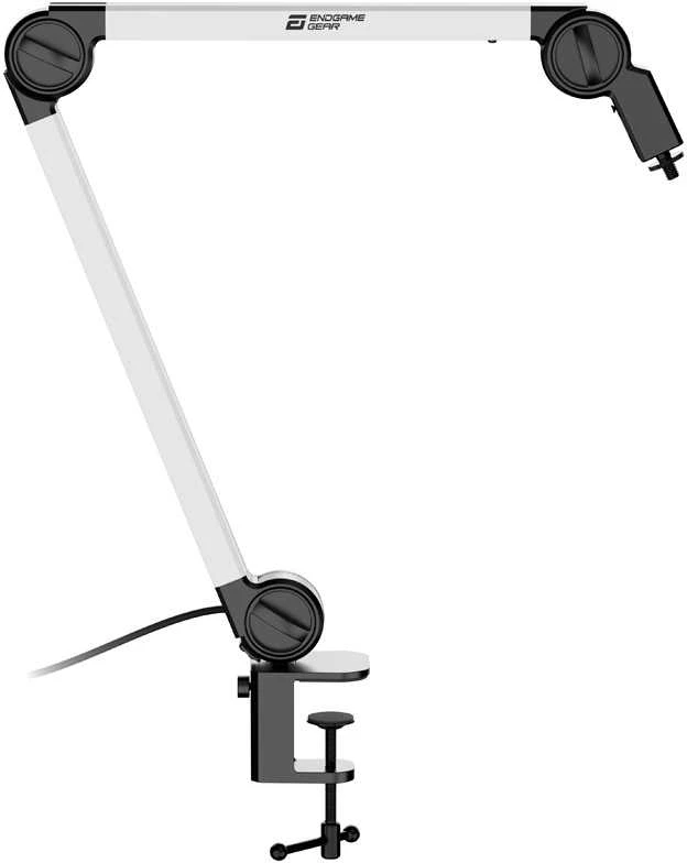 „Endgame Gear“ MICARM + XSTRM USB mikrofonas – baltas